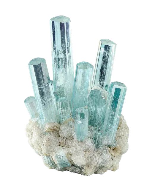 Aquamarine Crystal motif