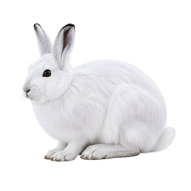 Arctic Hare Fur motif