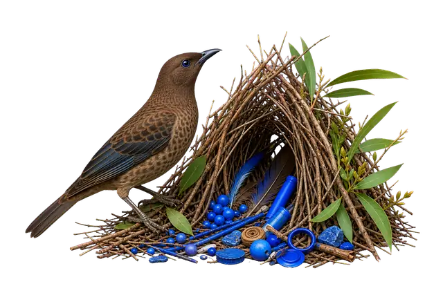 Bowerbird motif