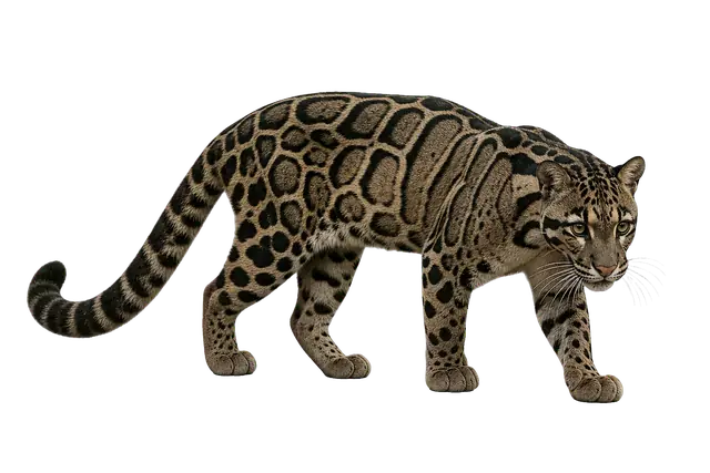 Clouded Leopard motif