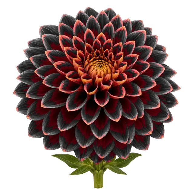 Dahlia Bloom motif