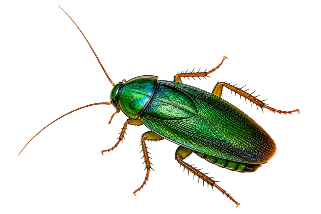 Emerald Cockroach motif