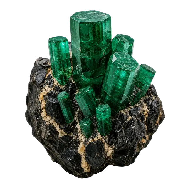 Emerald Crystal motif