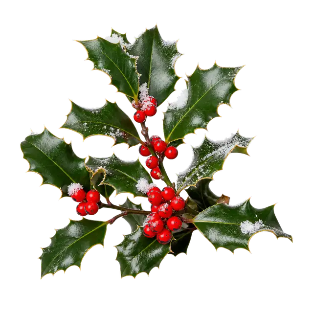 Holly Leaves motif