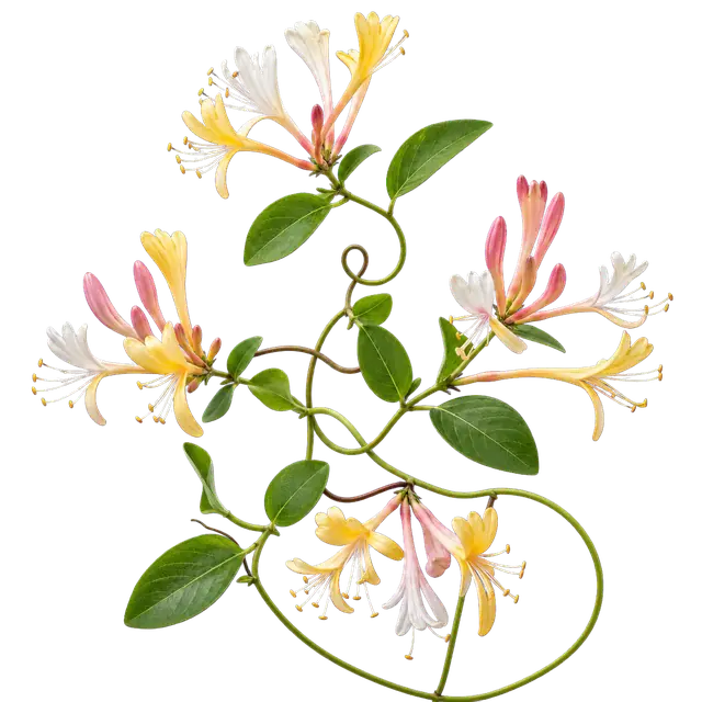 Honeysuckle motif
