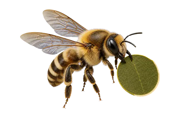 Leafcutter Bee motif