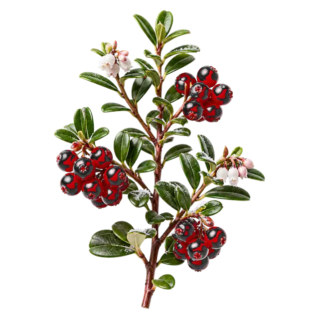 Lingonberry Sprig motif