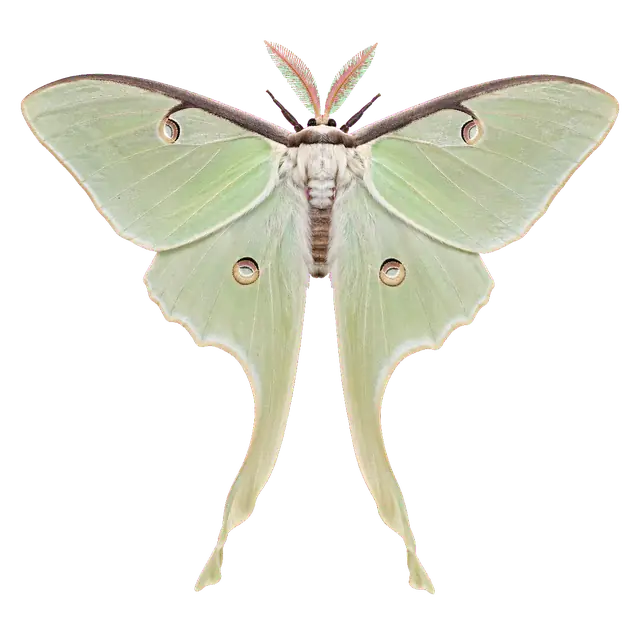 Luna Moth Wings motif