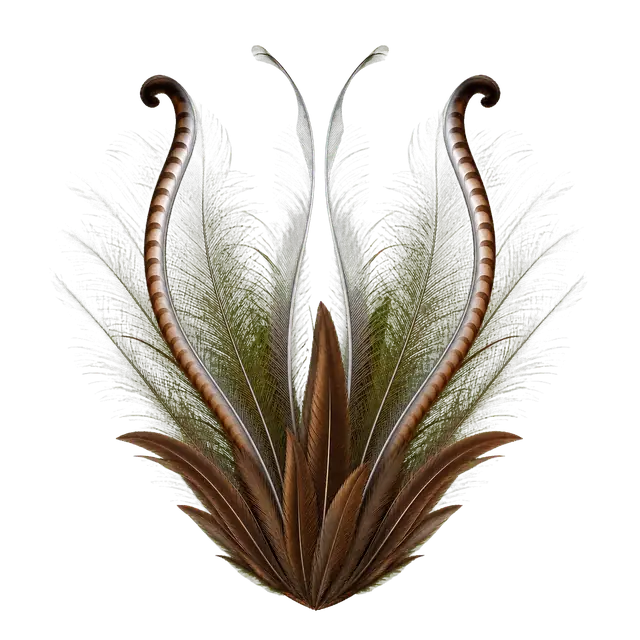 Lyrebird motif