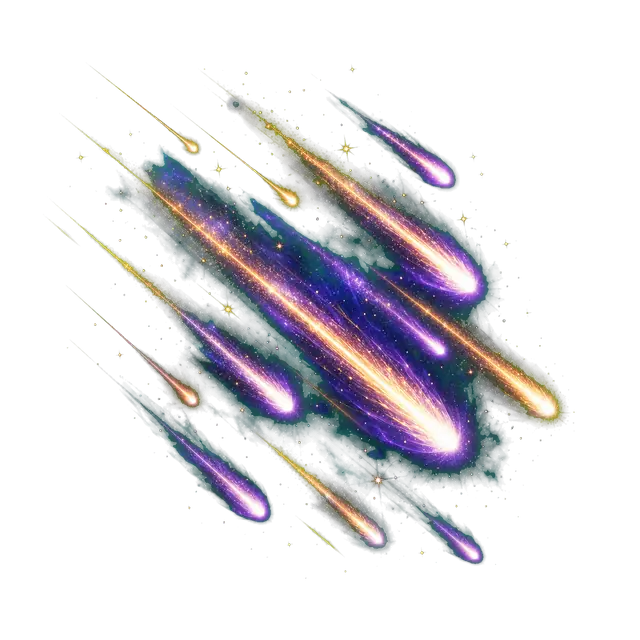 Meteor Shower motif