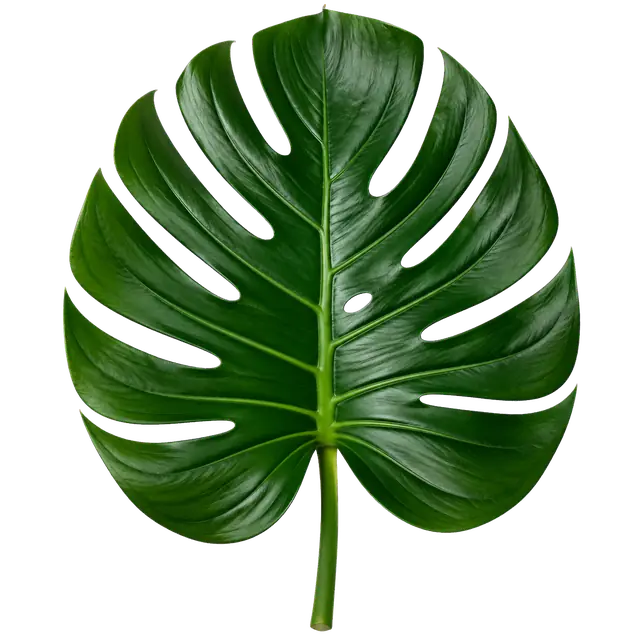 Monstera motif