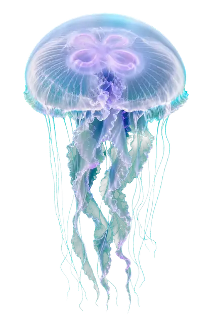 Moon Jellyfish motif