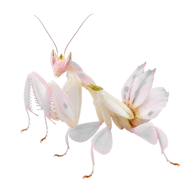 Orchid Mantis motif