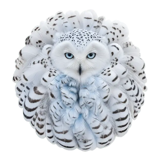 Snowy Owl motif