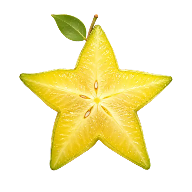 Starfruit Slice motif