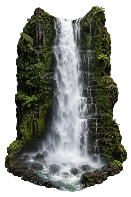 Waterfall motif