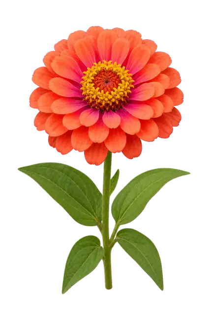 Zinnia motif